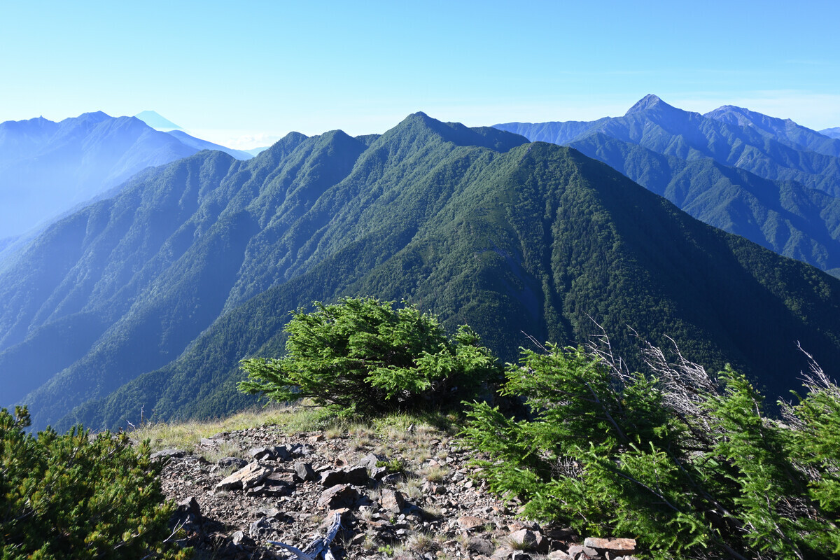 2023/7/29～7/30 早川尾根を歩こう（鳳凰三山・甲斐駒ヶ岳）：2