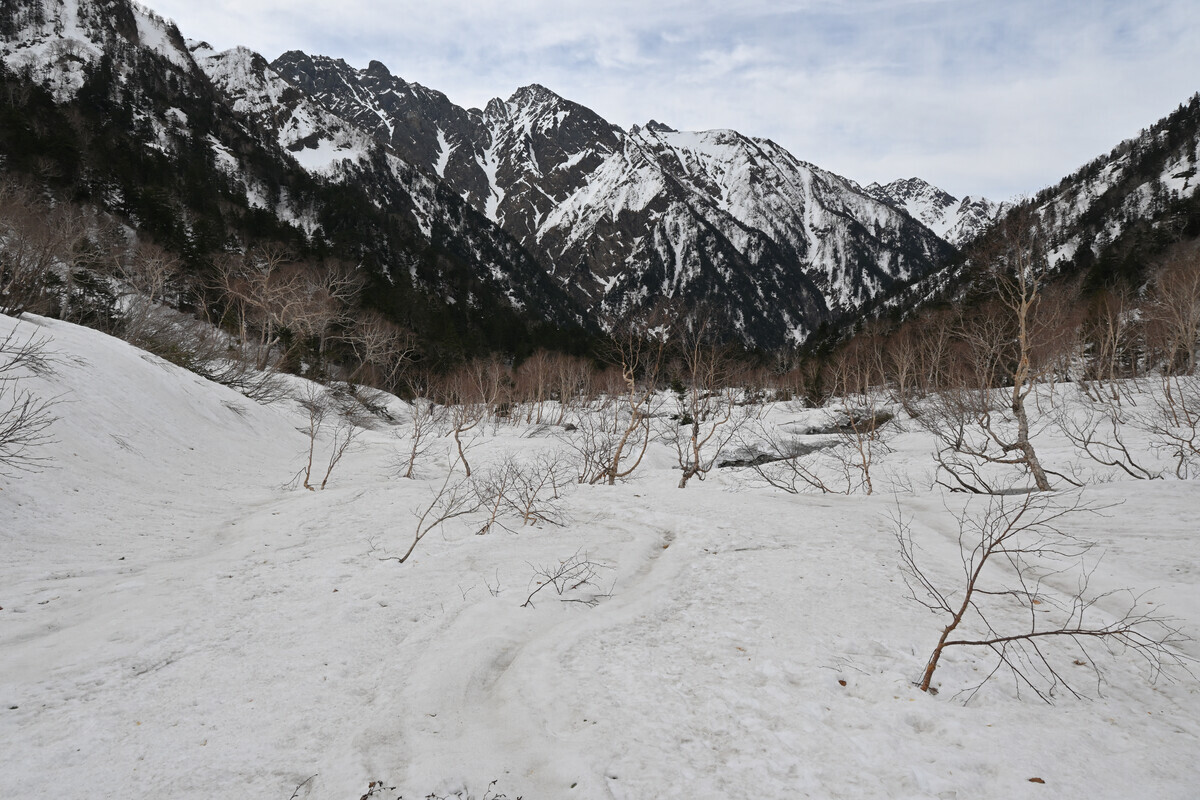2026/4/18-4/19 GW前の残雪期の山歩き（上高地から槍ヶ岳、そして新
