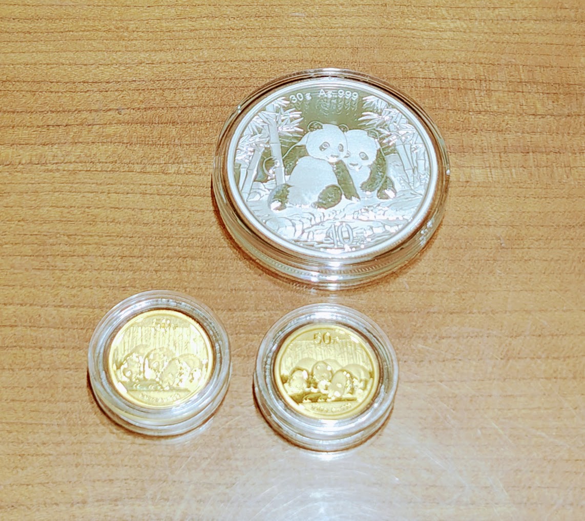 金貨や豆金をちょっとだけ購入 - やさしい生活