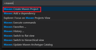 fig1. コマンドパレットから検索
