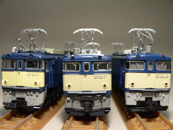 今度こそは正面対決してみる～KATOEF62前期型2 - 東カノ工場備忘録