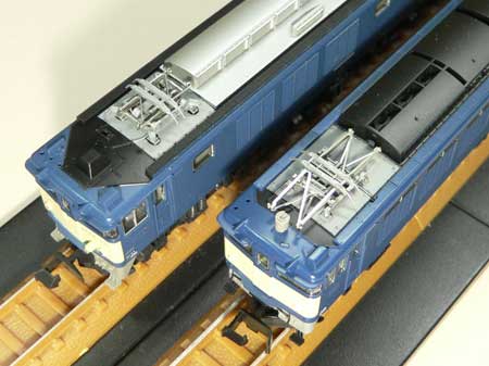 屋根上】やっとナンバー決定に【小考察(？)】 Tomix EF64・5次型5 - 東