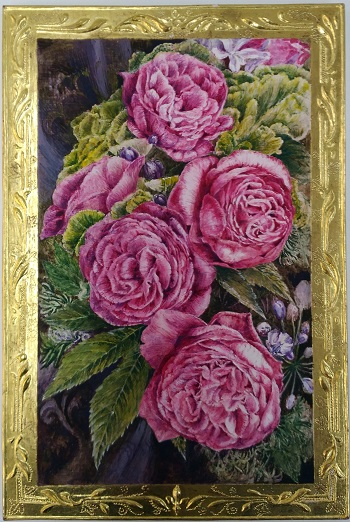 続・白亜地にテンペラ画 - お絵描きeveryday