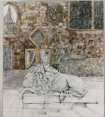 日本画 盛り上げ胡粉 続編 - お絵描きeveryday