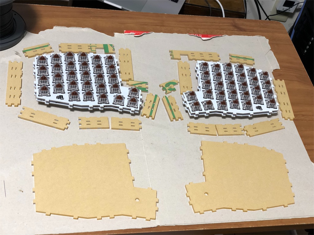 自作キーボードなるものに手を出してみた: FORTITUDE60 - なんか