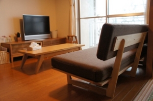 karf KANO 3SEAT SOFA ソファ No.328 カーフKANO、3シートソファ。 - あやのん手帖