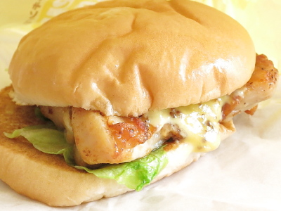 ロッテリア　ハニーマスタードグリルチキンバーガー