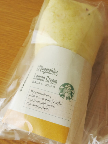 スタバ　サラダラップ 12品目野菜レモンクリーム