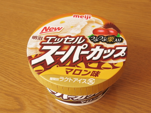 エッセルスーパーカップ　マロン味