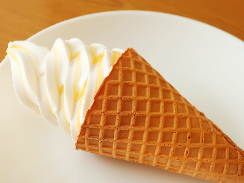 パブロチーズタルト ワッフルコーン f:id:sa_to_e:20210306144644j:plain