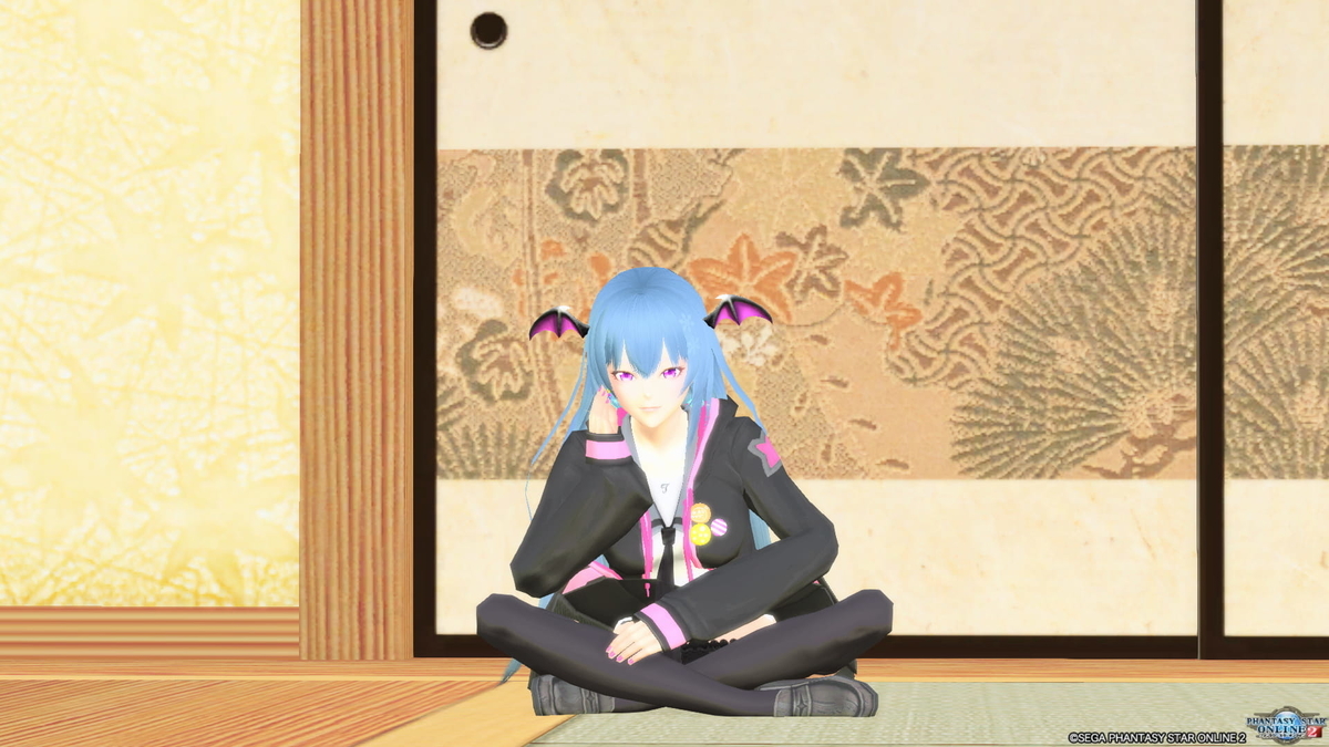 Pso2 座る権利 Saba2