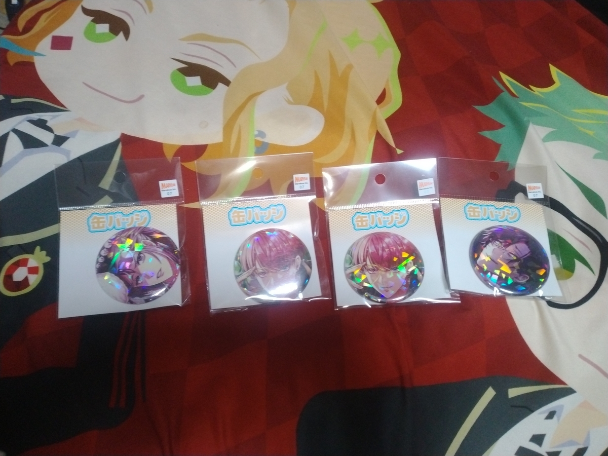 ホログラム缶バッジ届いた！（千銃士R） - サバのひとり旅
