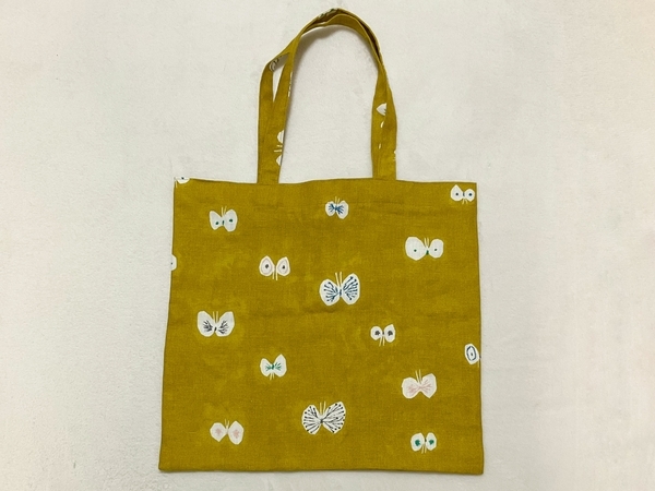 ミナペルホネン⚮̈﻿ metsä / yellow 2wayトートバッグ ミナペルホネン metsä ミニトートバッグ イエロー ふんわり軽量