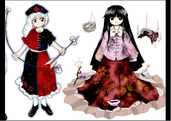 忙しい人向け 東方のキャラを3行で紹介してみたその３ 永夜抄 萃夢想 動画紹介blog