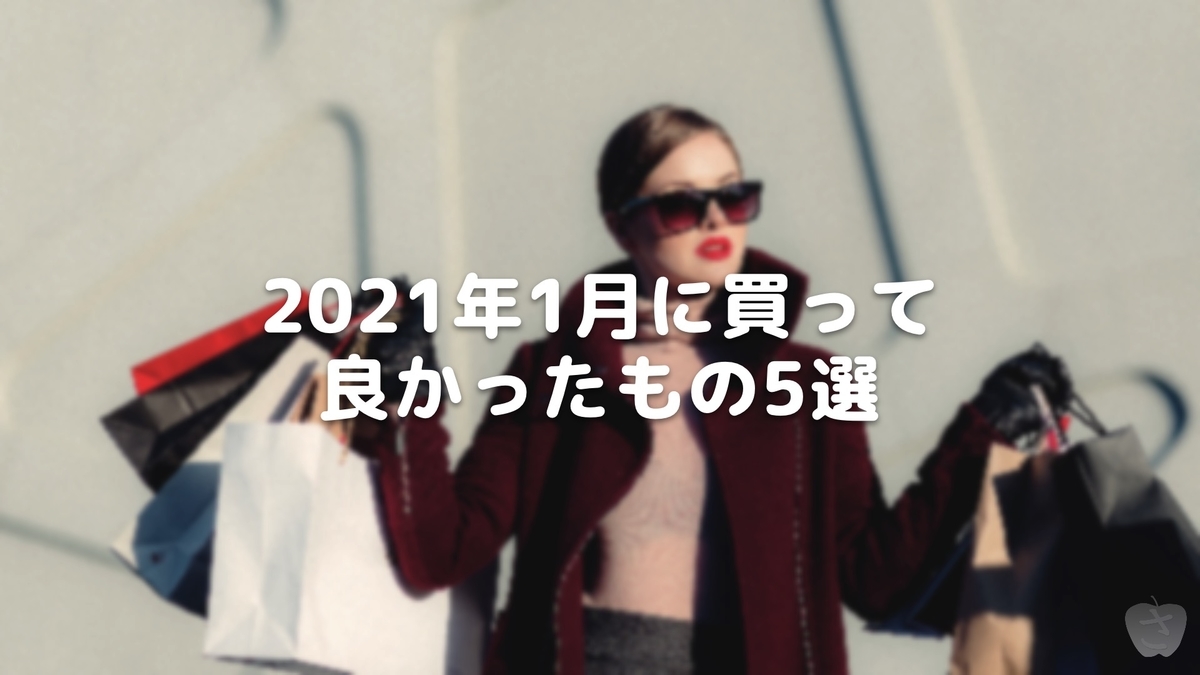 2021年1月に買って良かったもの5選 - さかつれづれのアイキャッチ画像