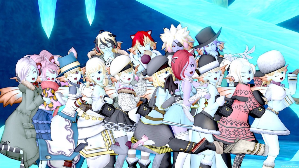 プレジーマラン 冬ドレア発表会 さちゃんと一緒に世界樹の葉たべない