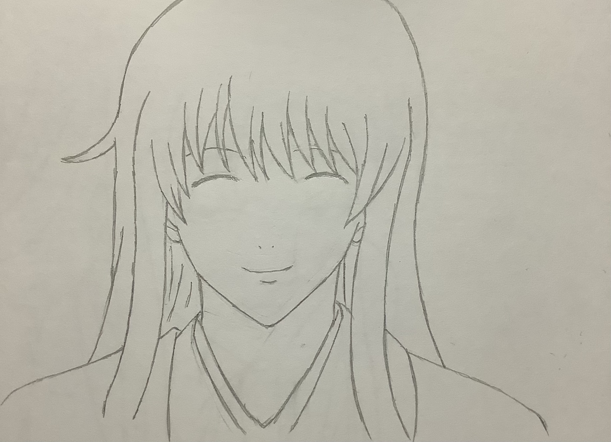 毎日模写 77日目 不登校経験有りの超人見知りが人見知りを改善する為に開設したブログ