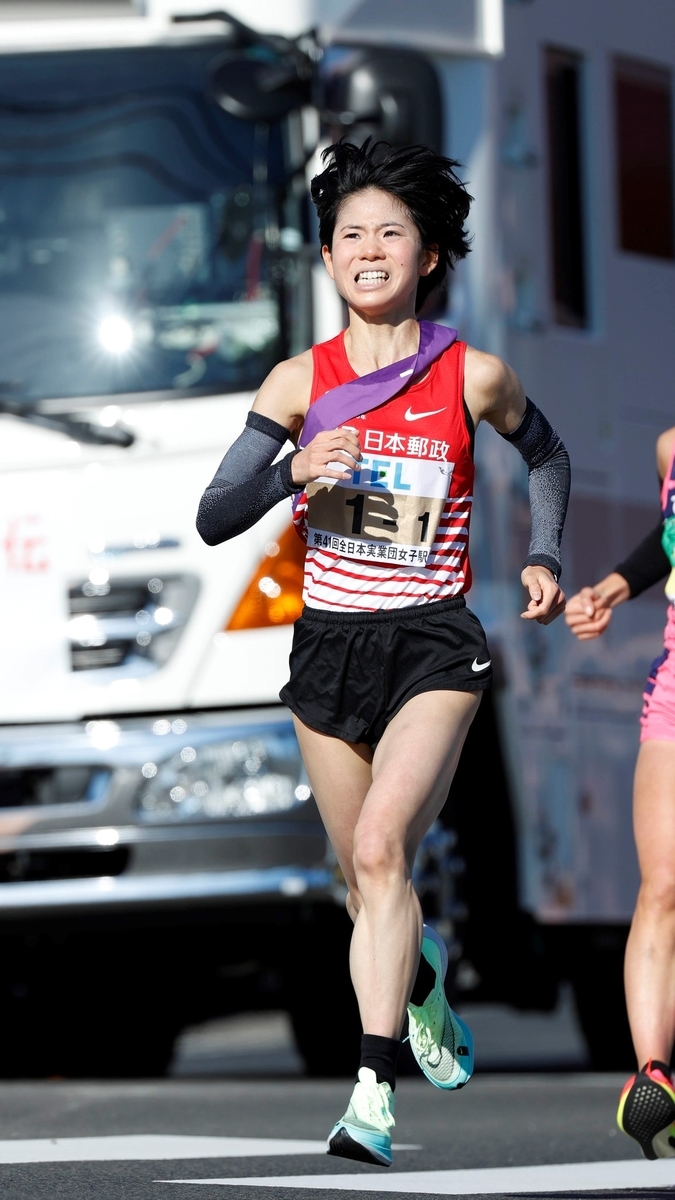 クイーンズ駅伝2021　JP日本郵政　1区・鈴木亜由子