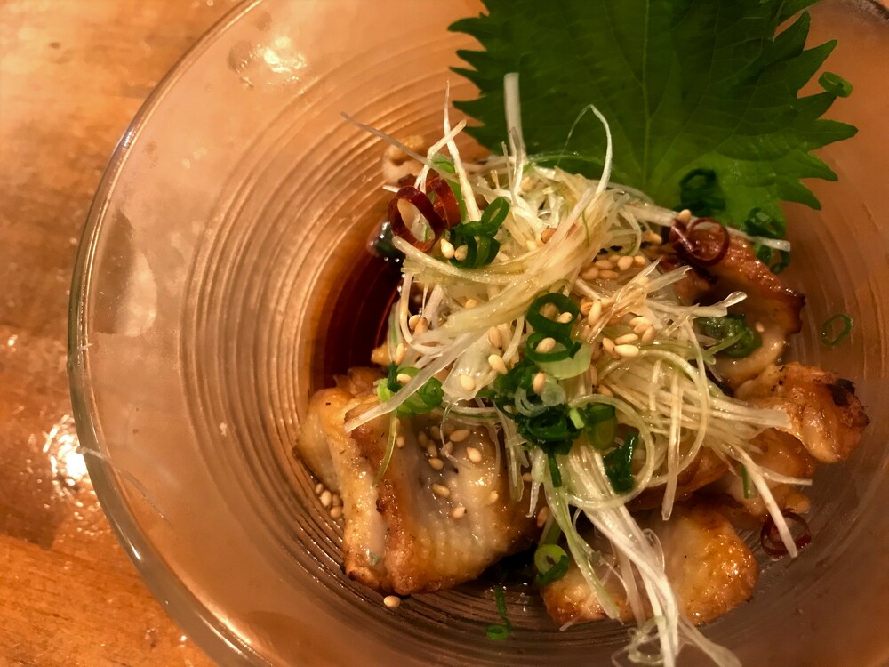 とり皮ポン酢