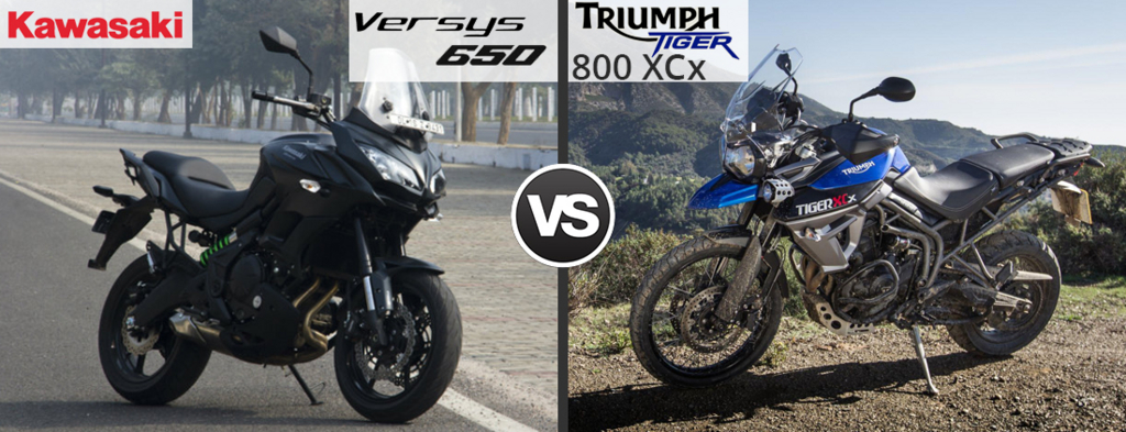 Kawasaki Versys 650 VS Triumph Tiger 800 - 2019 New in India