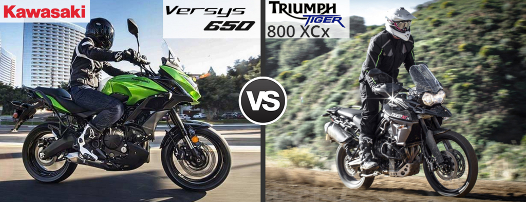 Kawasaki Versys 650 VS Triumph Tiger 800 - 2019 New in India