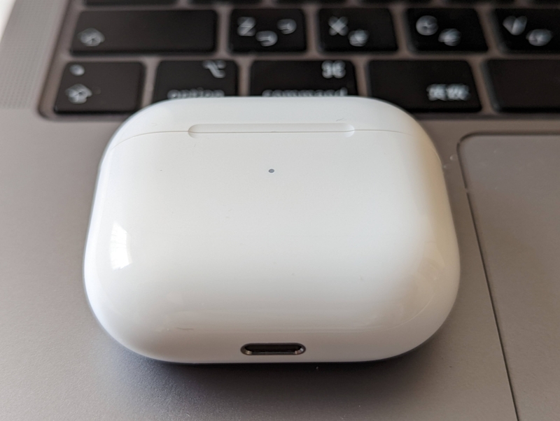 AirPods 3 使用短期間 AppleのAirPods（第3世代）は長時間の使用も耳が疲れにくく快適