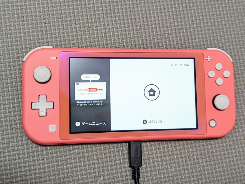 モンハンライズ用にNintendo Switch Liteを購入。軽くてコンパクト