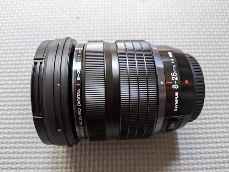初めてのProレンズ】M.ZUIKO DIGITAL ED 8-25mm F4.0 PROが届いた