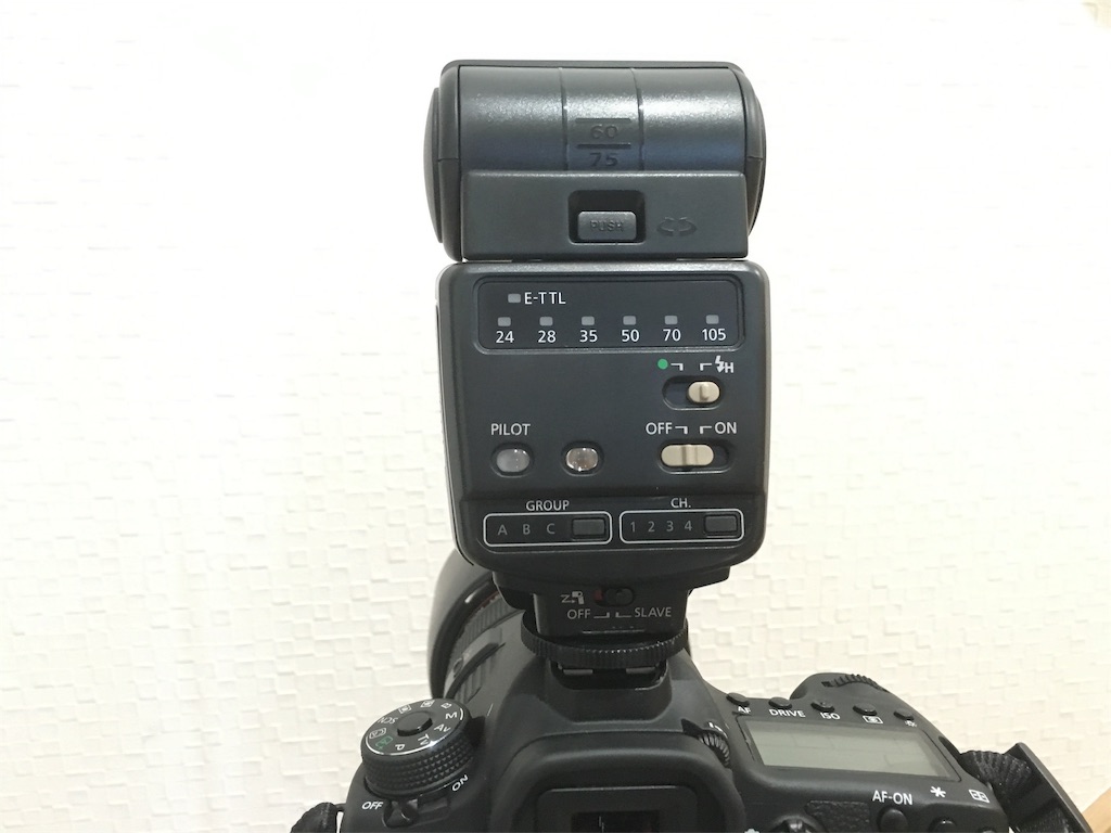 スピードライトCanon 420EXをEOS 6Dで使ってみた。 - saicho's playground