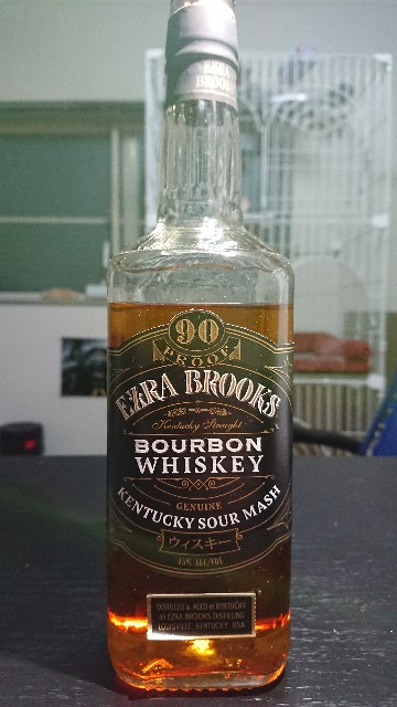 エズラブルックス ブラックBourbon Whiskey 750ml 2本セット エズラ