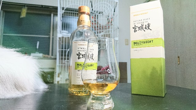 宮城峡蒸溜所限定　モルティ&ソフト 500ml ニッカウイスキー 箱あり ニッカ ウイスキー シングルモルト 宮城峡 （モルティ＆ソフト