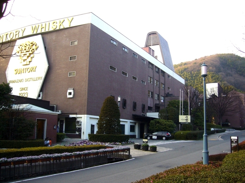 サントリー山崎蒸留所の外観