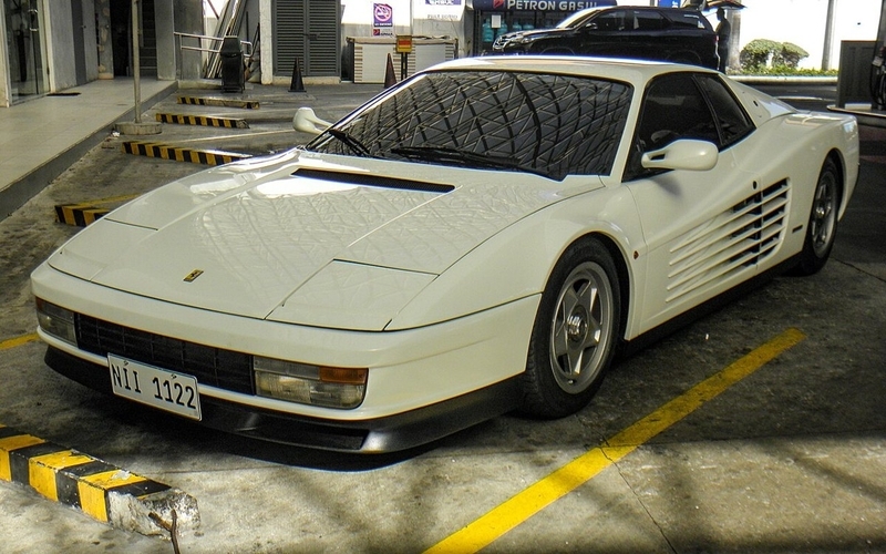 1987年式フェラーリ・テスタロッサの実車