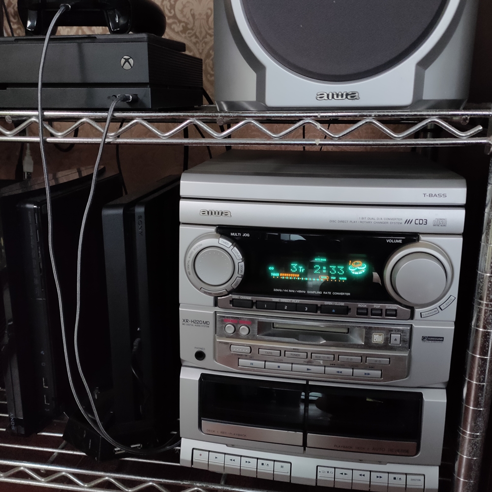 aiwa XR-H220MD ジャンク扱い 【公式通販】