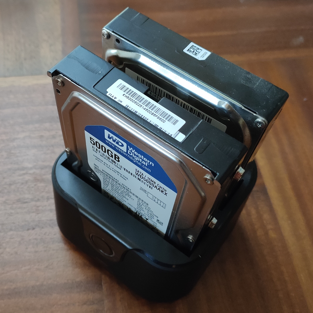 レグザ REGZA 42ZS1 に繋いでいた外付けハードディスク。1.5TB HDDから