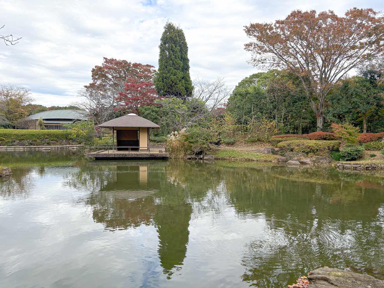 本格的なの本庭園の画像です。