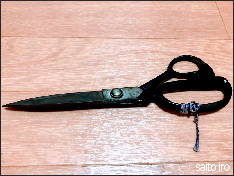 祖母からもらった布きりハサミ
