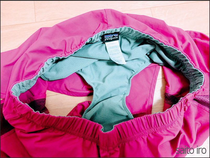 ランニングパンツの内側