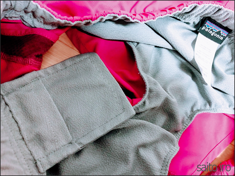 ランニングパンツの内側