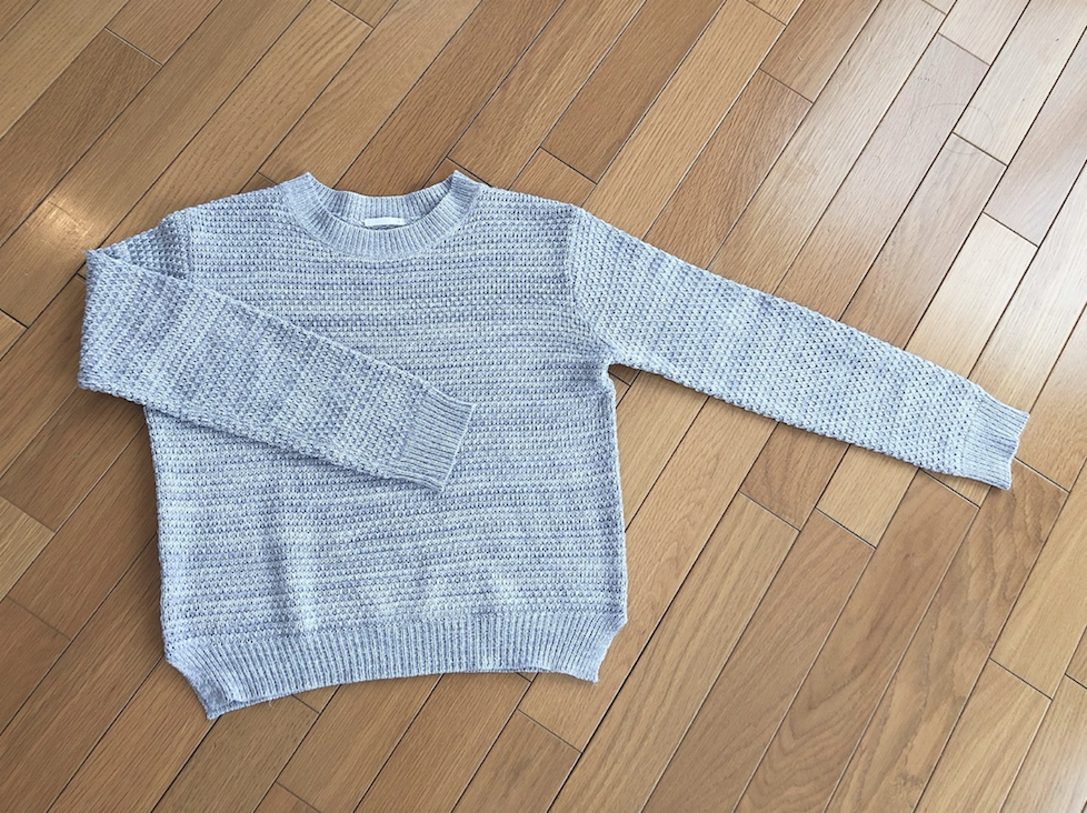 縮んでサイズが小さい服は捨てる