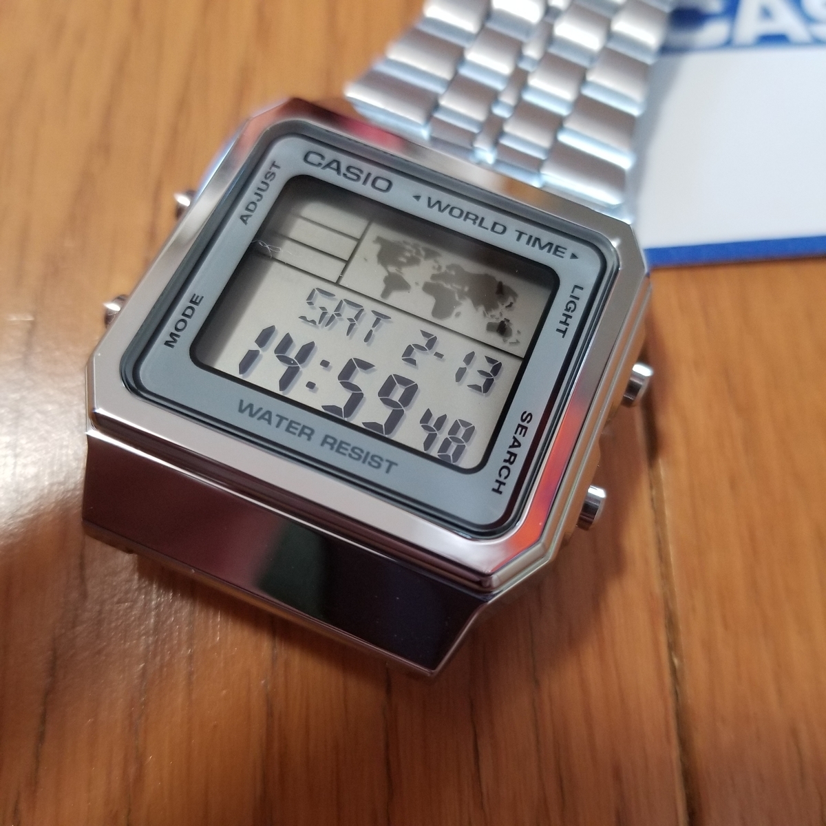 どっちかの夜は昼間（CASIO STANDARD／A500WA-7） - とってもおしゃれ