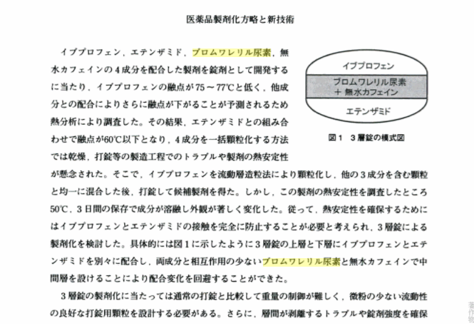 B ナロンエースtからブロモバレリル尿素だけ取り出す方法 浮遊霊のメロンソーダ B ナロンエースtからブロモバレリル尿素だけ取り出す方法 浮遊霊のメロンソーダ