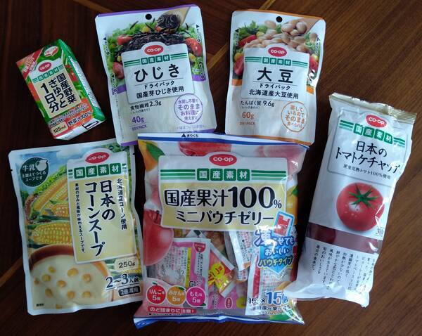 コープの国産商品