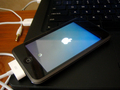 [apple]iPhone 2.0 Software Update for iPod touchインストール中