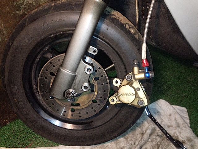 ZRエボリューションフロントフォーク