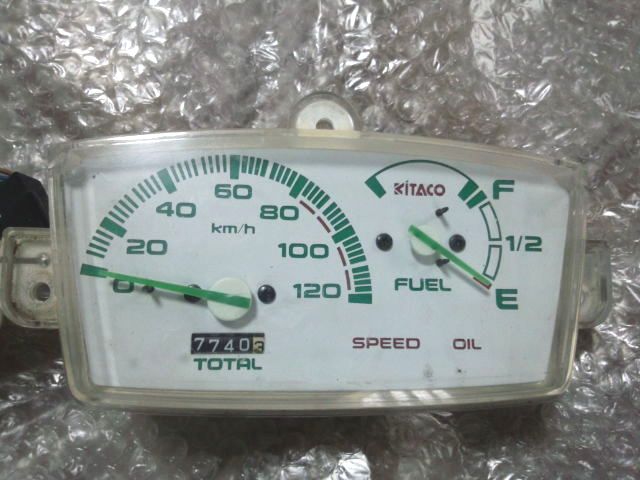 ジャンク品 中古 ヤマハ 純正 スピードメーター アクシス90 ジョグ 100km 3WF AXIS