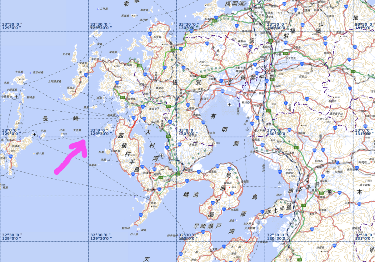 平面直角座標系 1系原点 - sakaikの日々雑感～(T)編