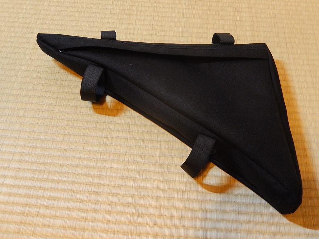 ハンドメイドフレームバッグ コーデュラ1000 グレー 46cm BIKE FRIDAY