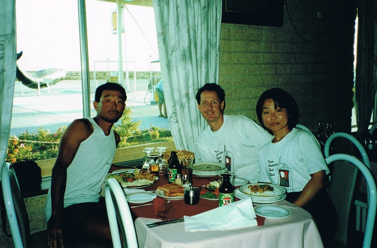 ３人でのディナー