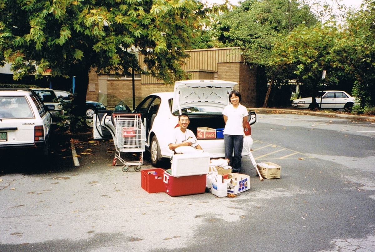 レース後の荷物整理-2